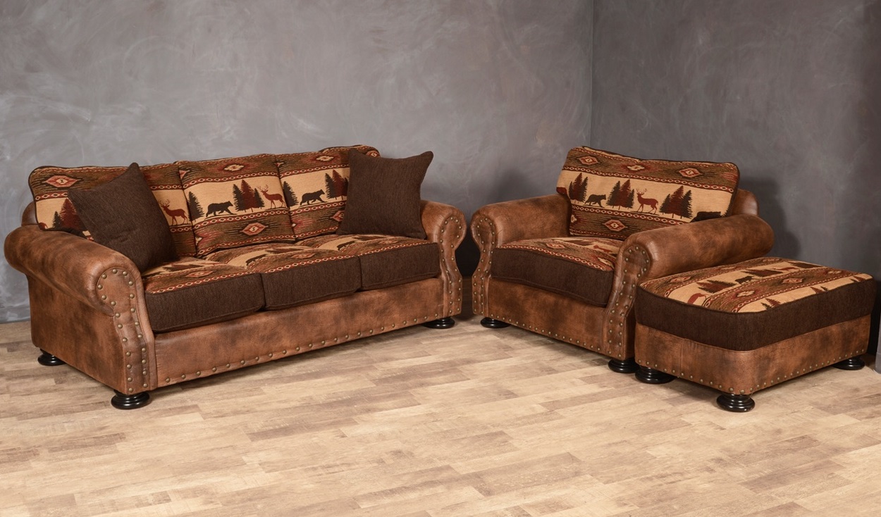 Rustic Sofa Sleeper Baci Living Room